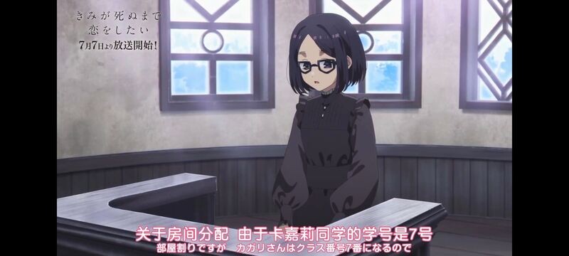 与你相恋到生命尽头,与你相恋到世界尽头,动画,动漫,番剧,百合,二次元,ACG