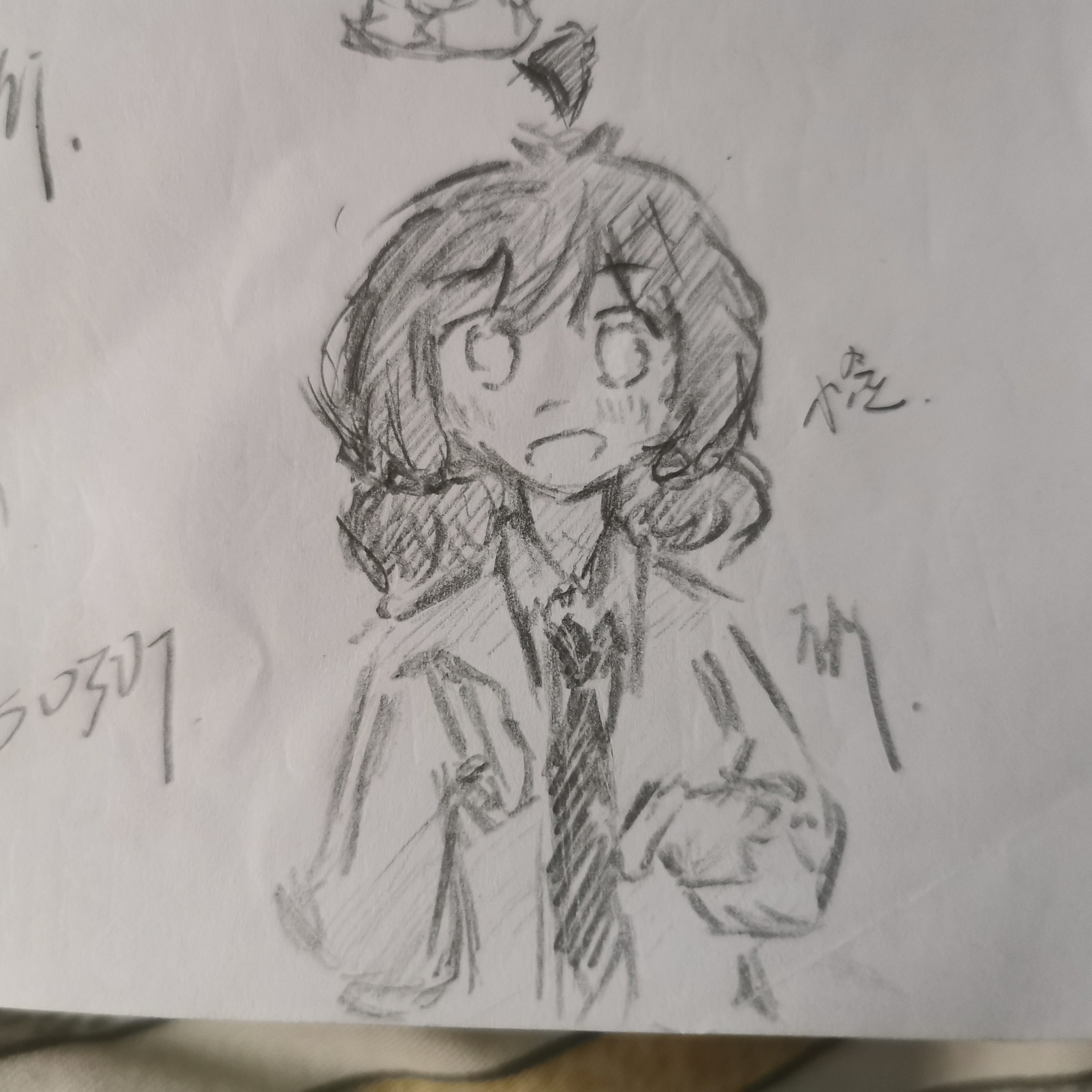 日常,摸鱼,一次性发完,OC,绘画