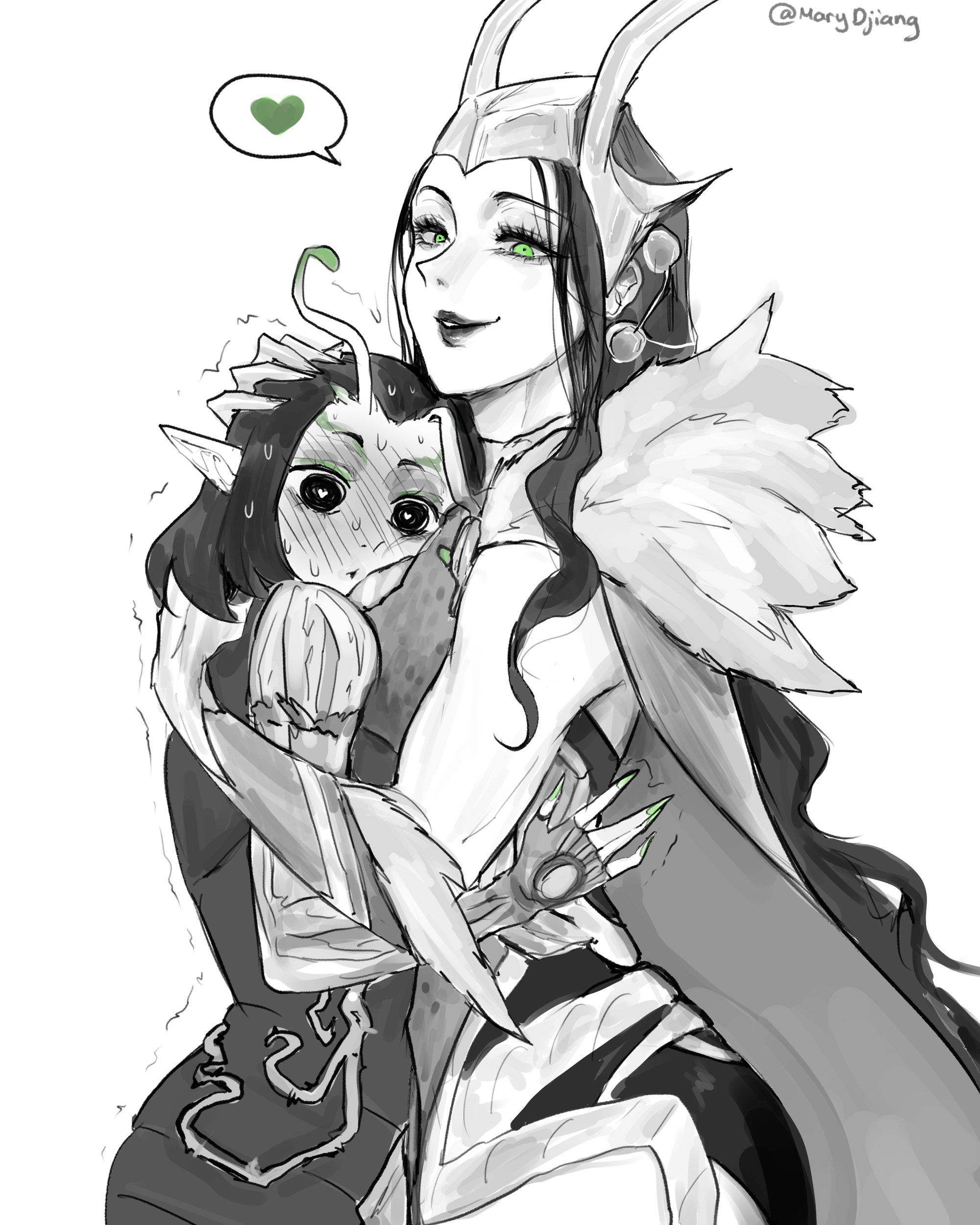 漫威,漫威漫画,漫威争锋,超级英雄,洛基,曼蒂斯,美图,壁纸,绘画,插画