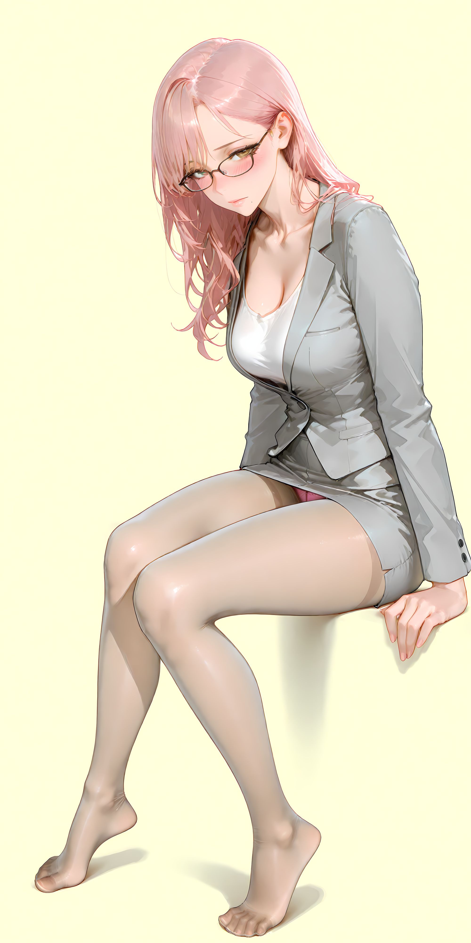 插画,腿,丝袜,美足