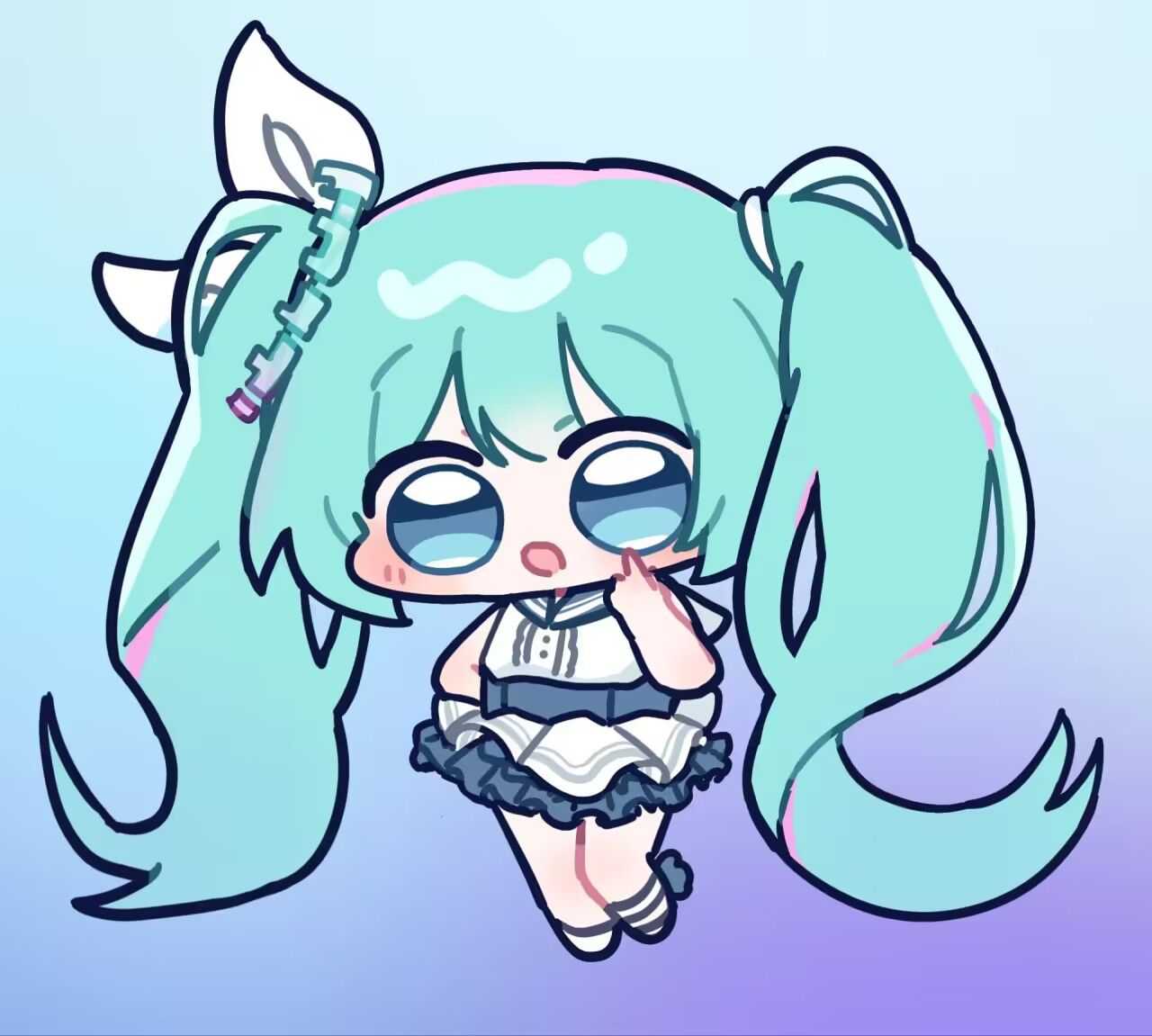 初音未来,表情包