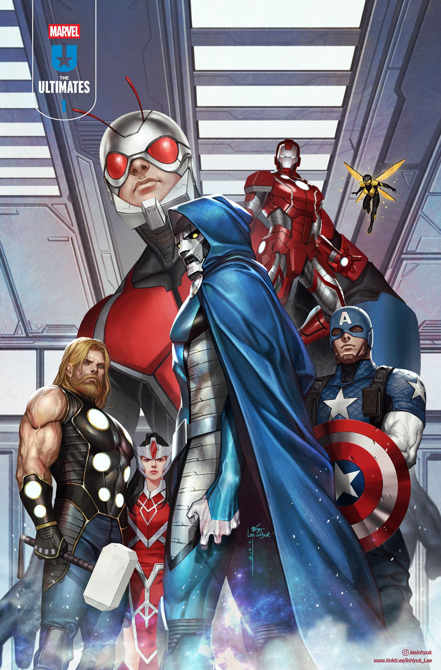 漫威漫画,漫威,美漫,漫画,动漫,超级英雄,绘画,终极宇宙,终极战队,ACG