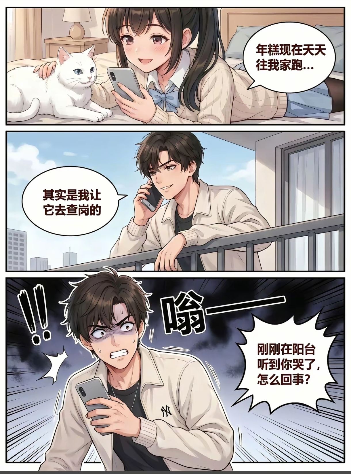 纯爱,猫,电视,邻居