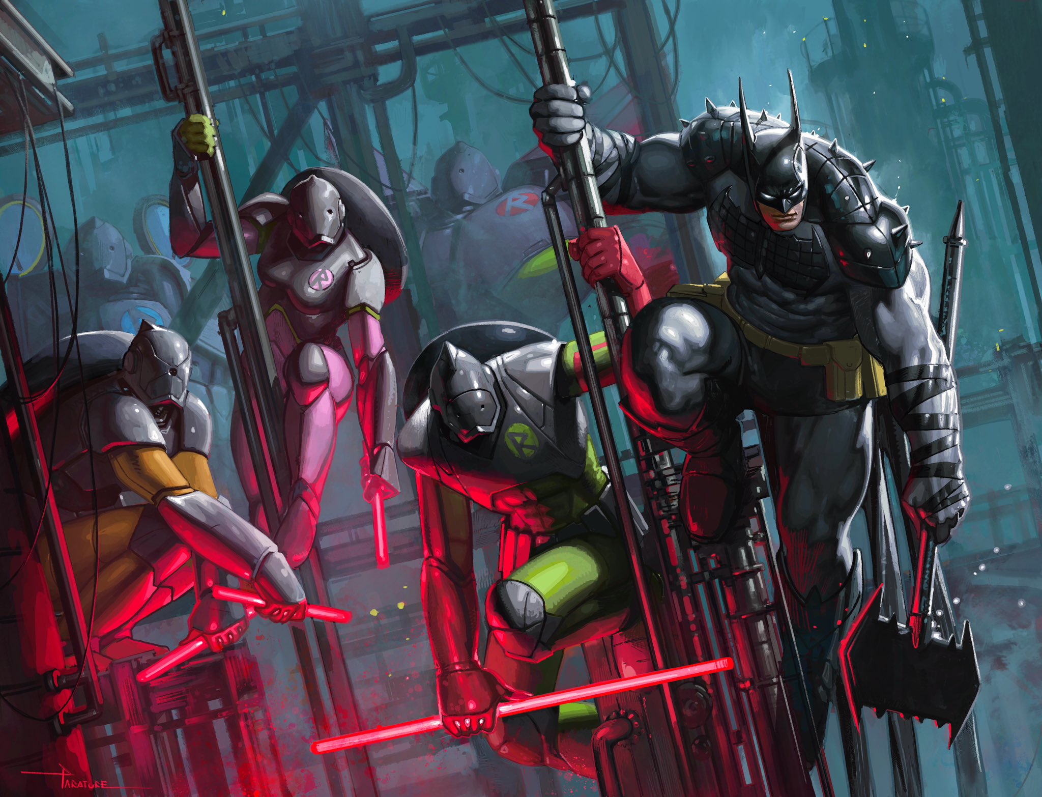 DC,DC漫画,美漫,漫画,动漫,ACG,绝对蝙蝠侠,绘画,罗宾,超级英雄