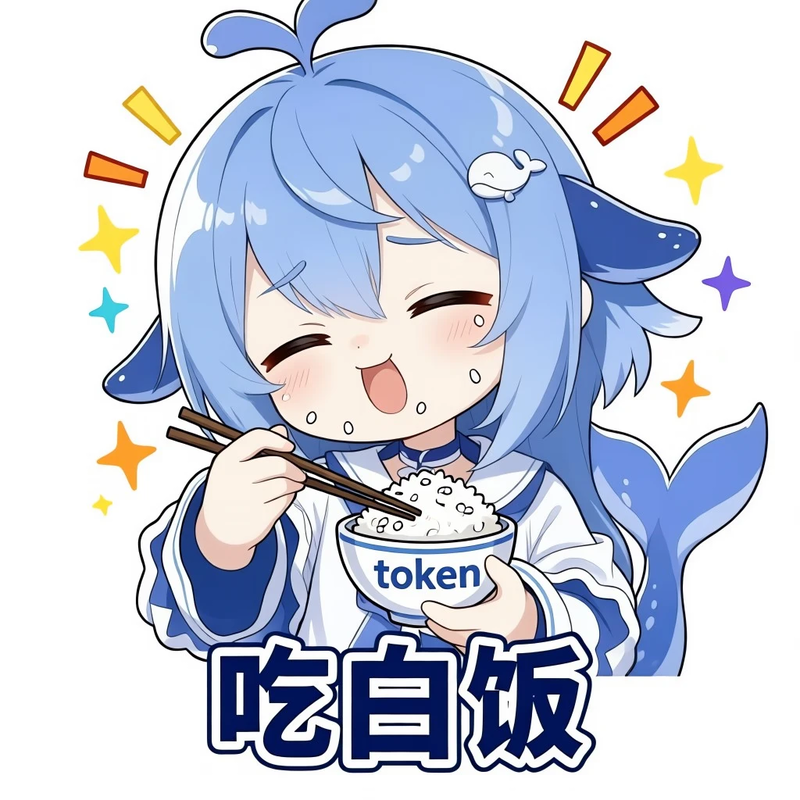deepseek,表情包,鲸鱼娘