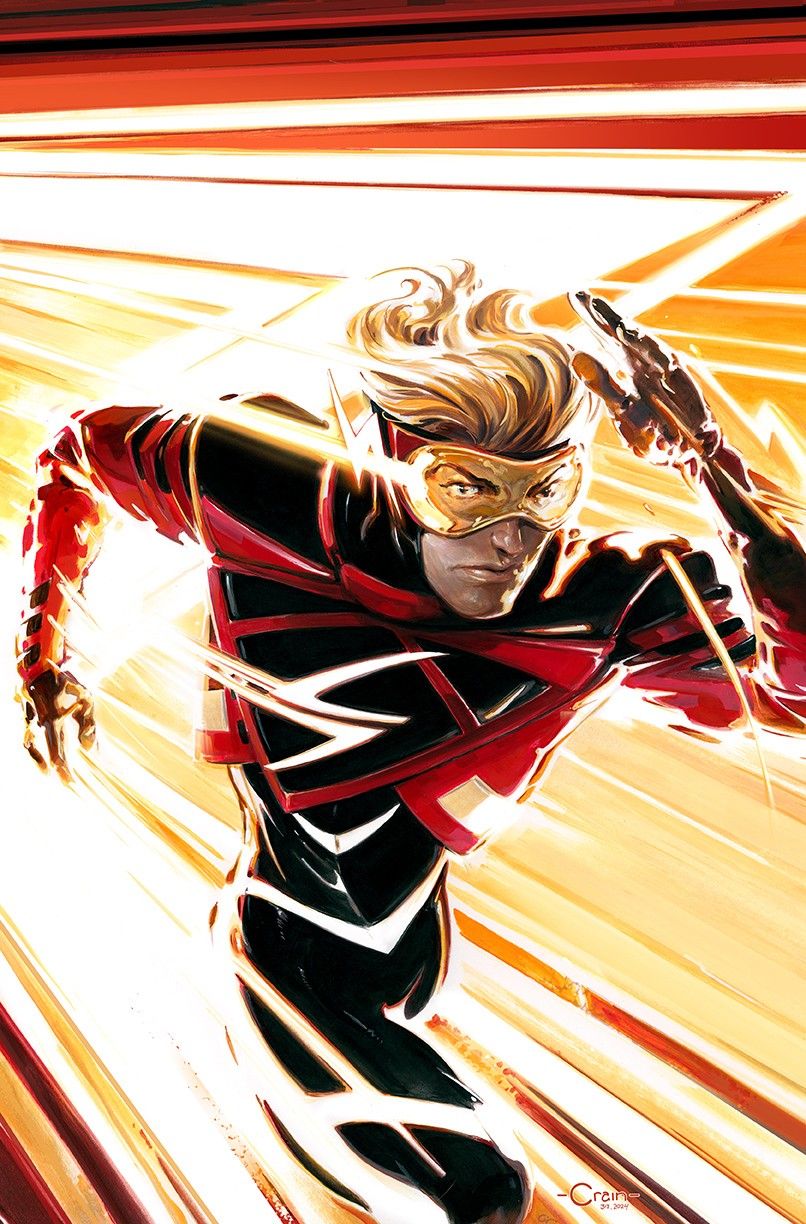 DC漫画预览】《绝对闪电侠》第一期封面_喵御宅_MFuns, image size:800x1214