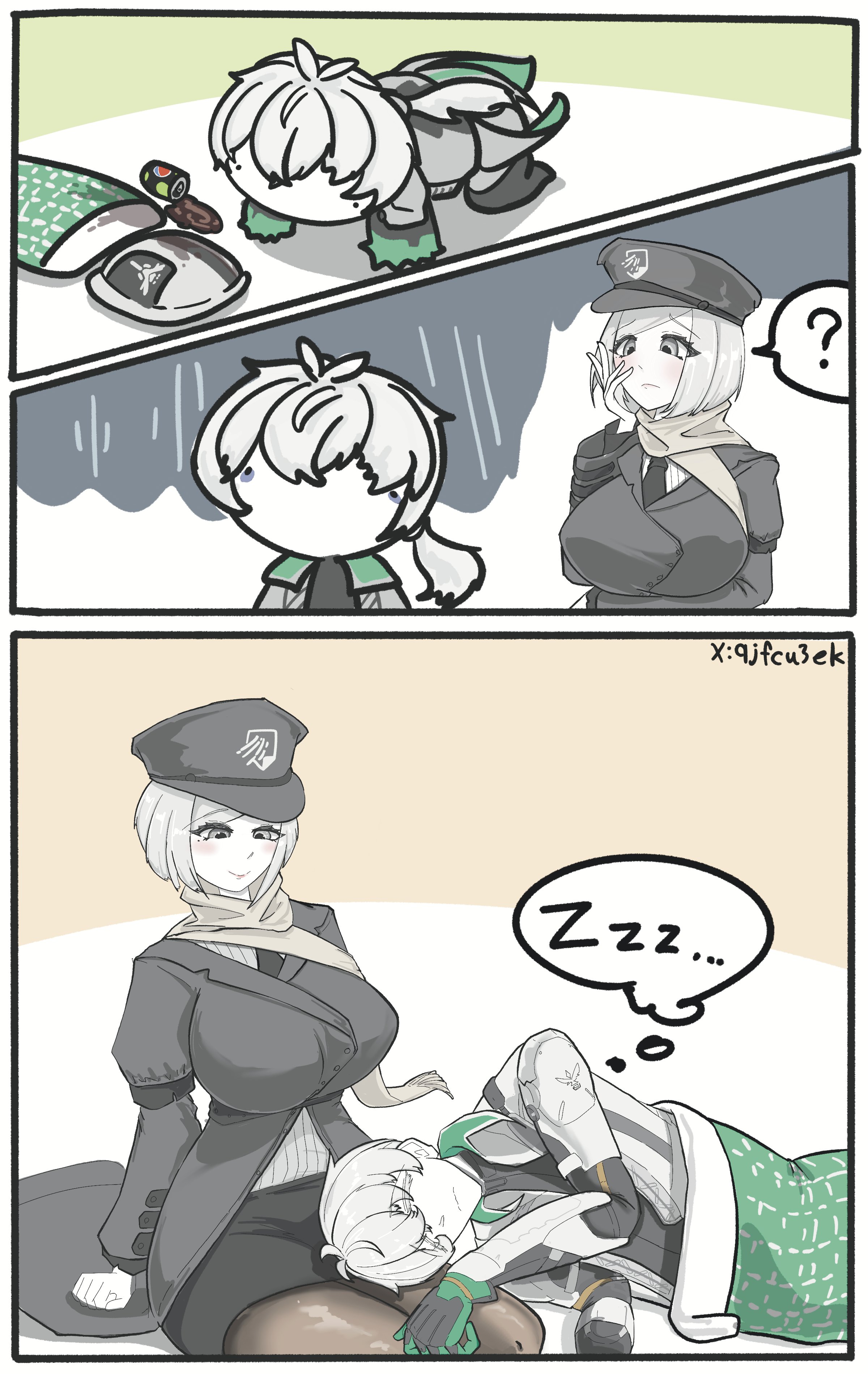 战双帕弥什,漫画,转载,露西亚,丽芙,里,罗塞塔,比安卡,薇拉,万事