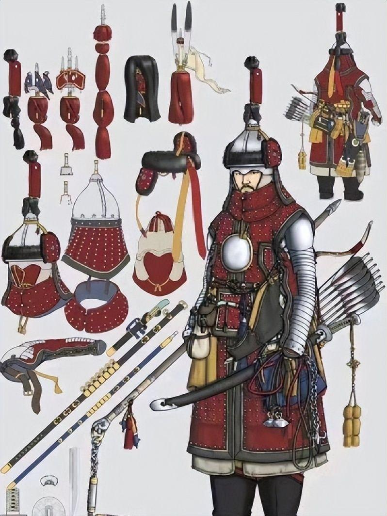 科普,板甲,扎甲,布面甲,中国甲胄,弓弩,时代变了,冷兵器,盔甲