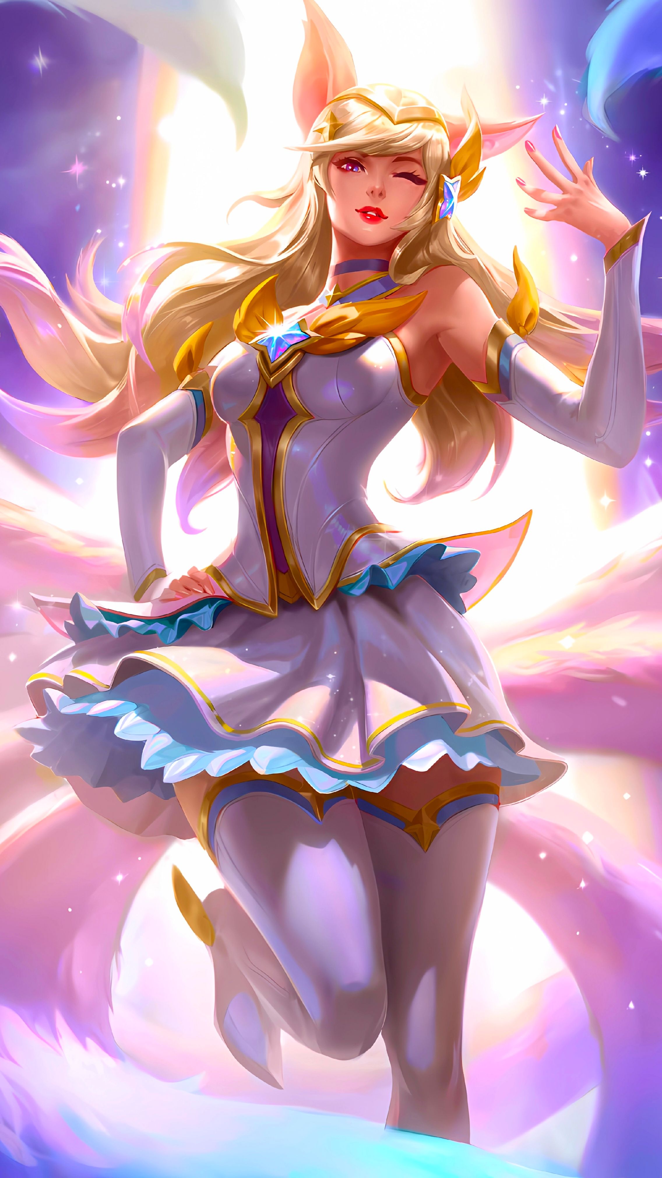 英雄联盟,电子竞技,阿狸,壁纸,原画