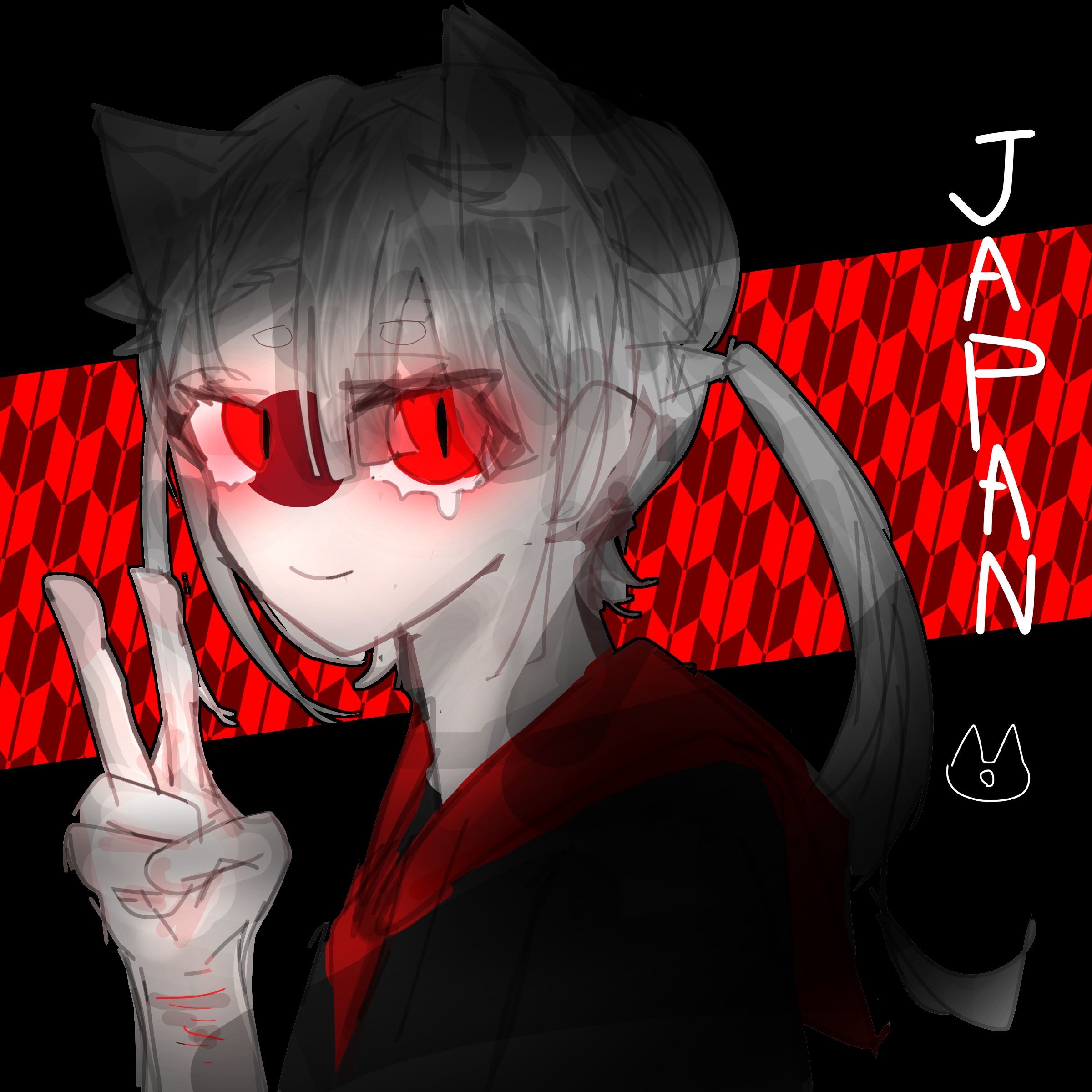 countryhumans,日本,猫娘,国拟