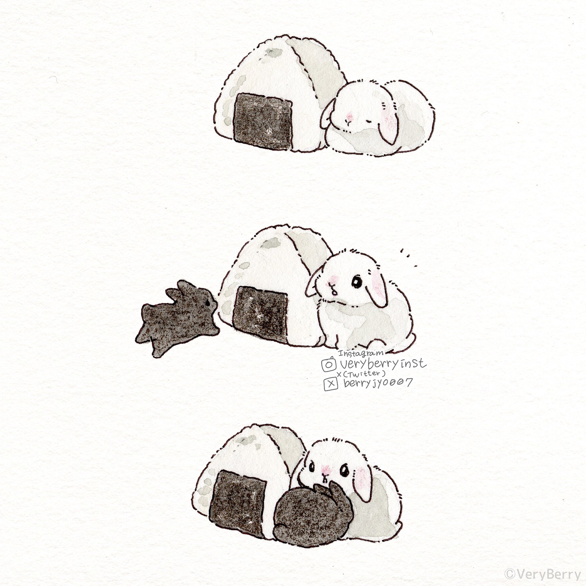 pixiv,萌宠,兔子,漫画