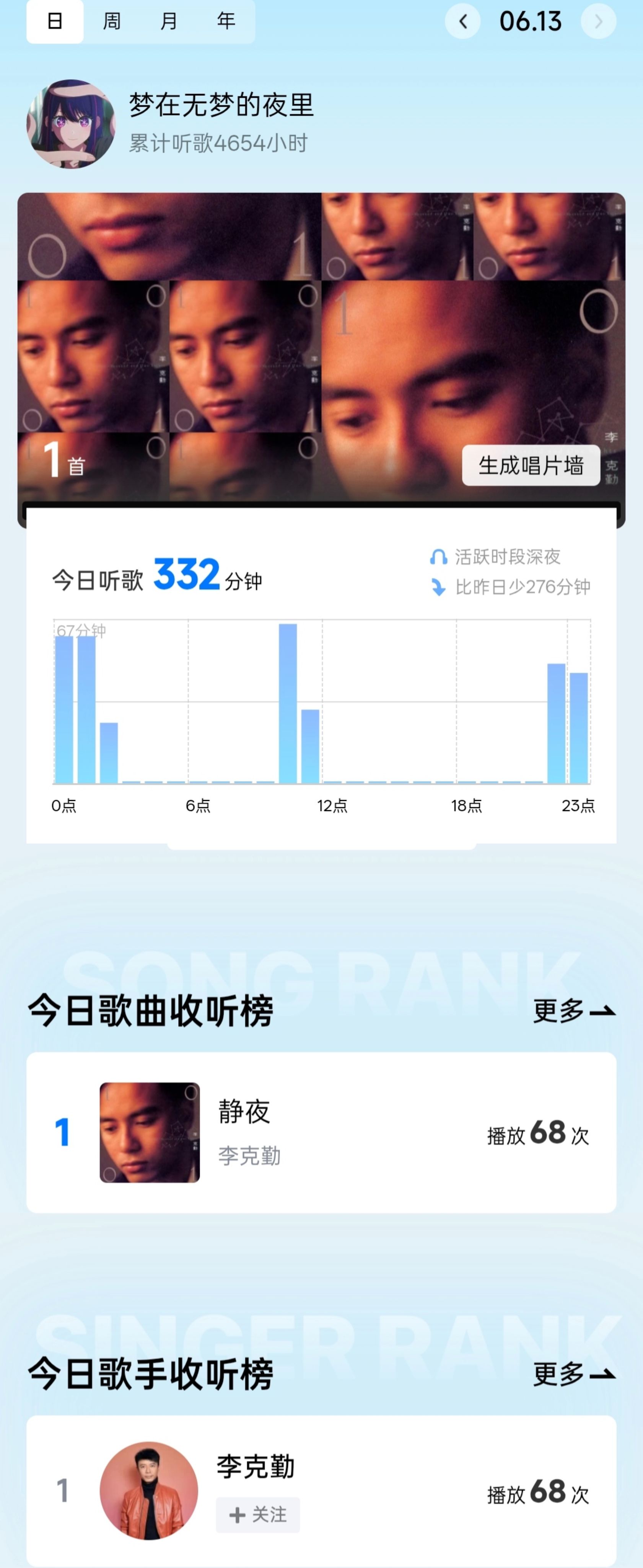 无梦的夜里记事本