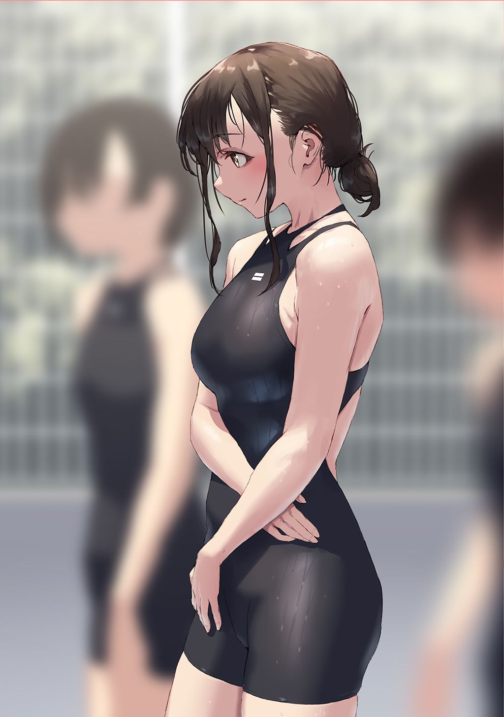 同人志,泳衣,运动少女,jonsun