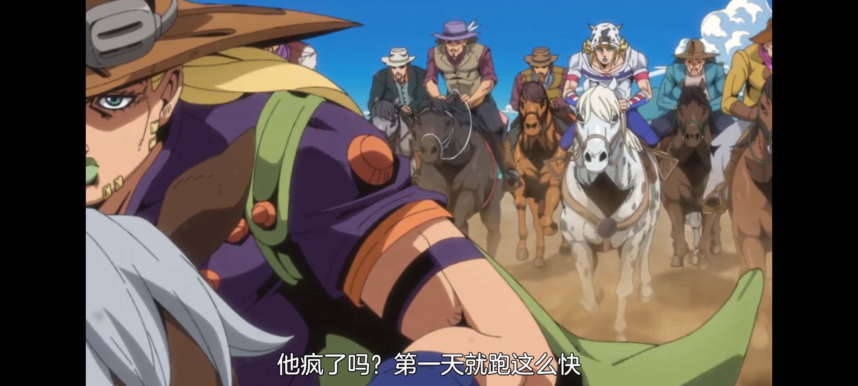 JOJO的奇妙冒险,SBR,飙马野郎,动画,动漫,番剧,ACG