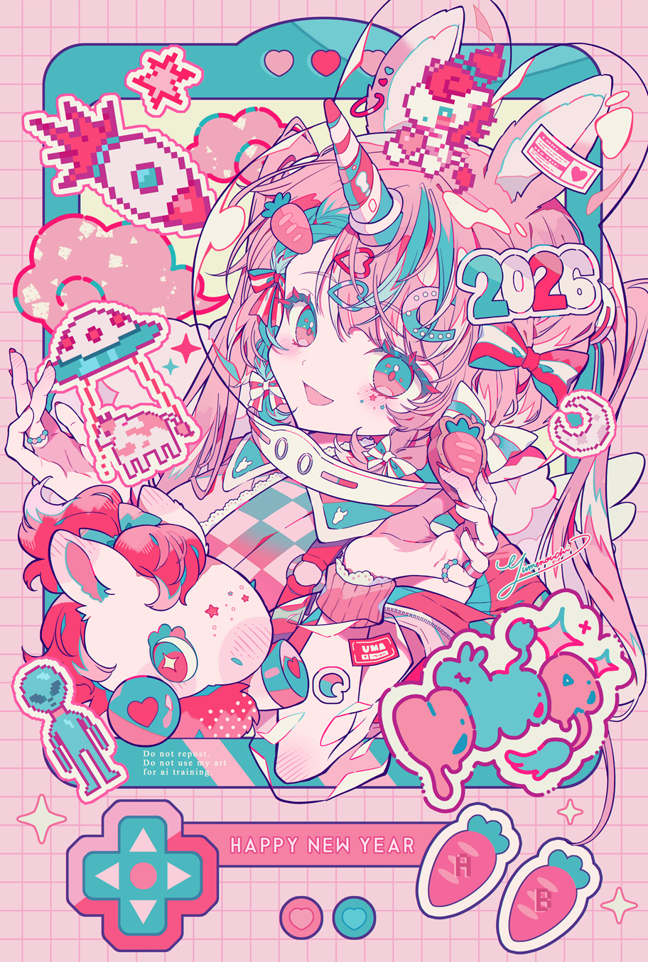 pixiv,绘画,壁纸,二次元,粉色