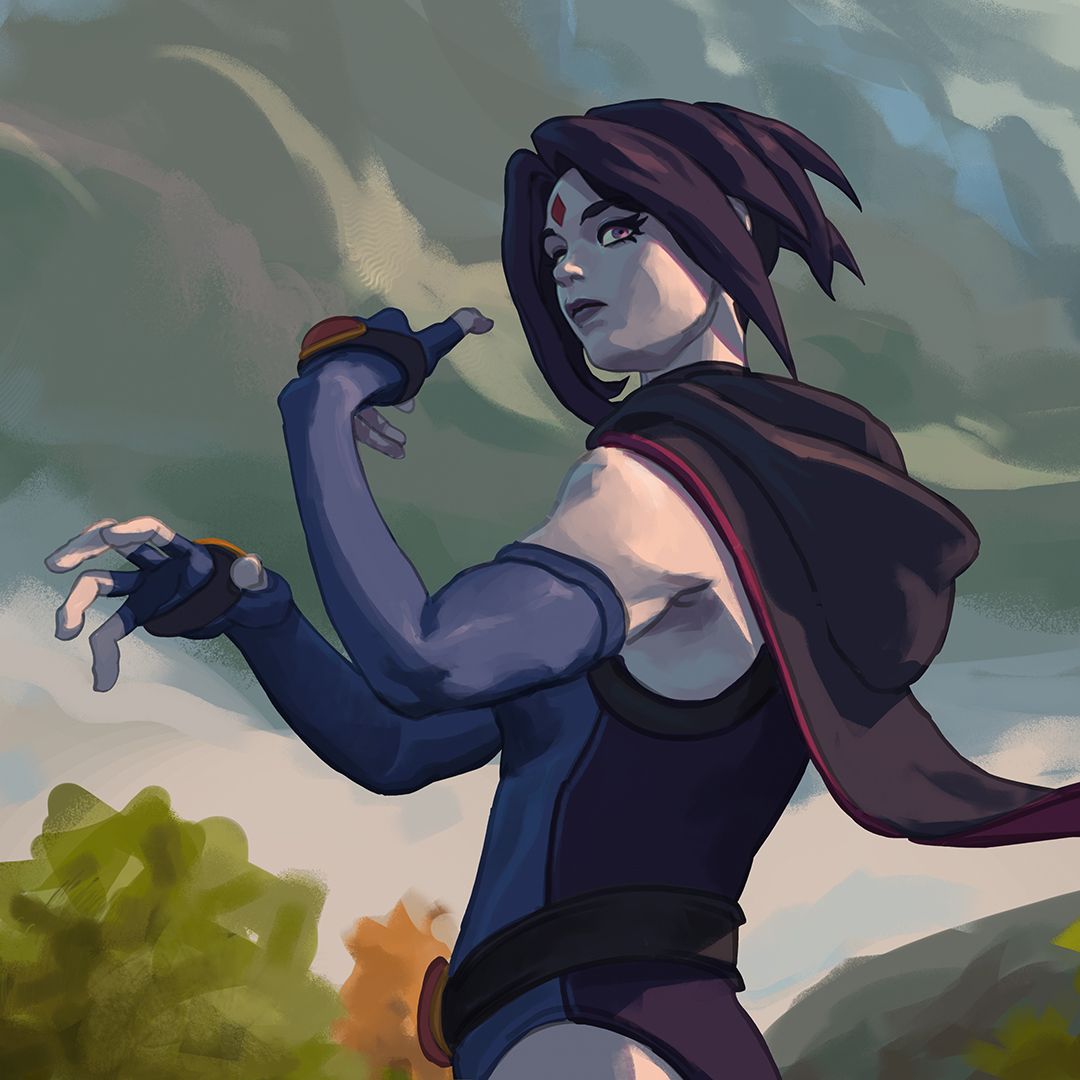 DC,DC漫画,超级英雄,泰坦,渡鸦,美图,壁纸,绘画,插画,推特