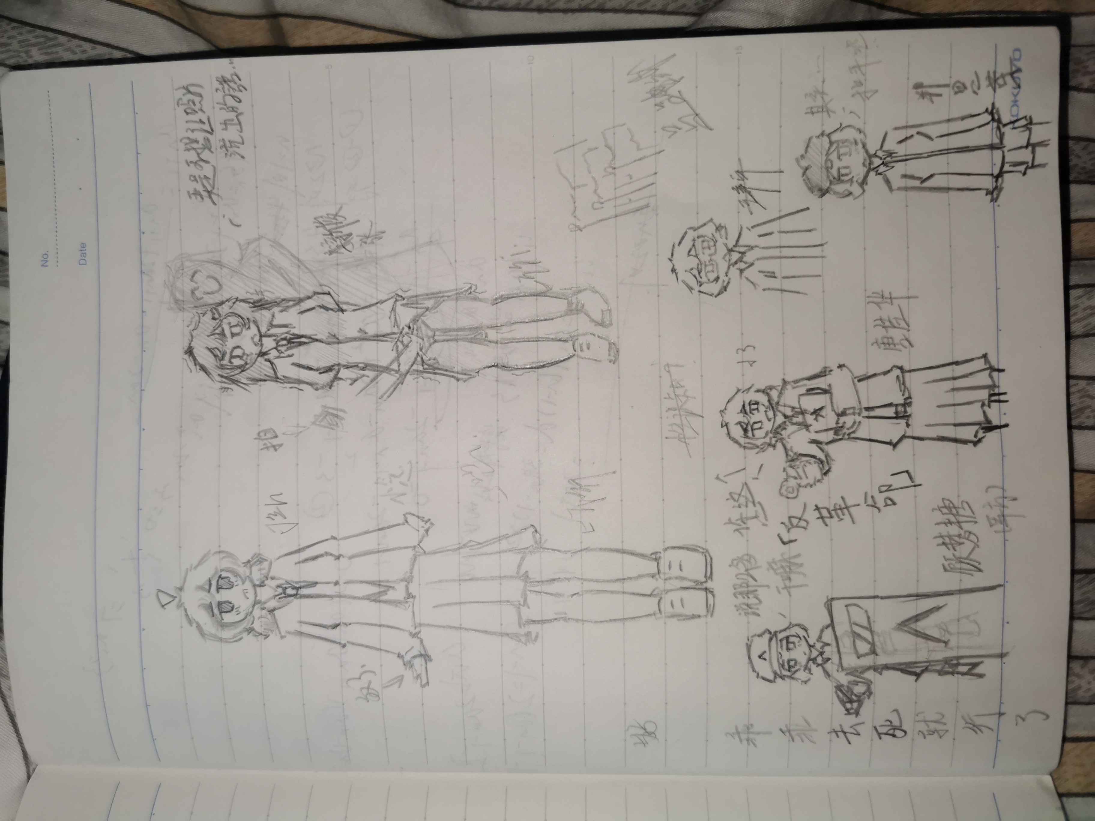 日常,摸鱼,一次性发完,OC,绘画