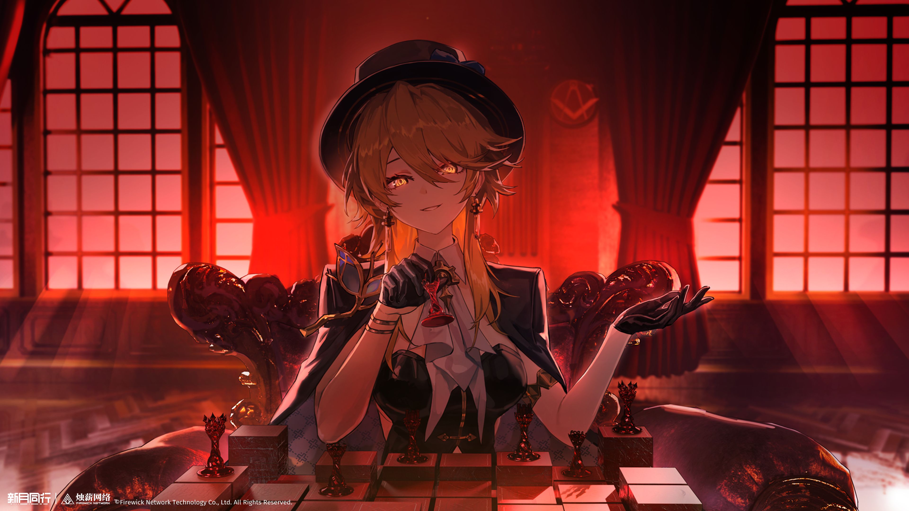 新月同行,画集,壁纸