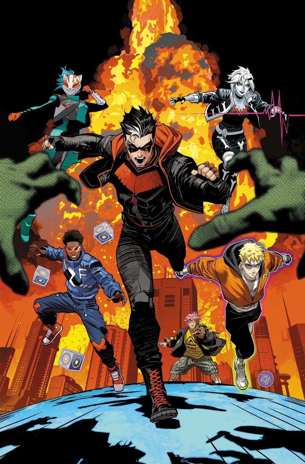 DC,DC漫画,美漫,漫画,动漫,ACG,超级英雄,绘画,少年泰坦,泰坦
