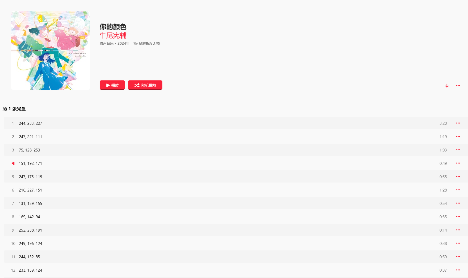 山田尚子,你的颜色,影评