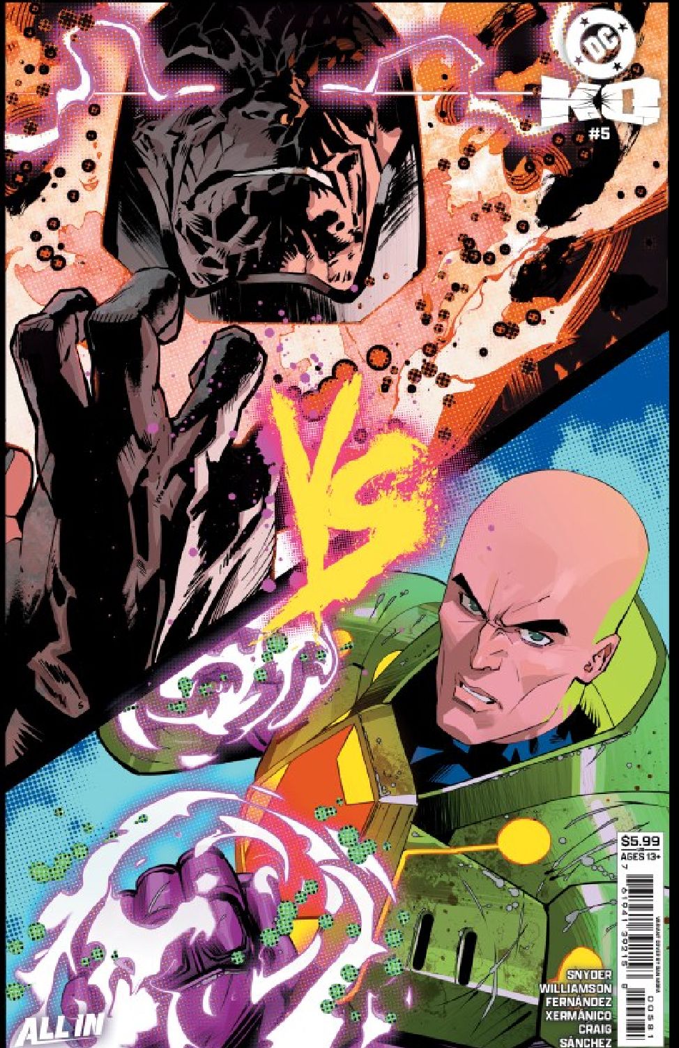 DC,DC漫画,美漫,漫画,动漫,超级英雄,达克赛德,莱克斯卢瑟,ACG,绘画