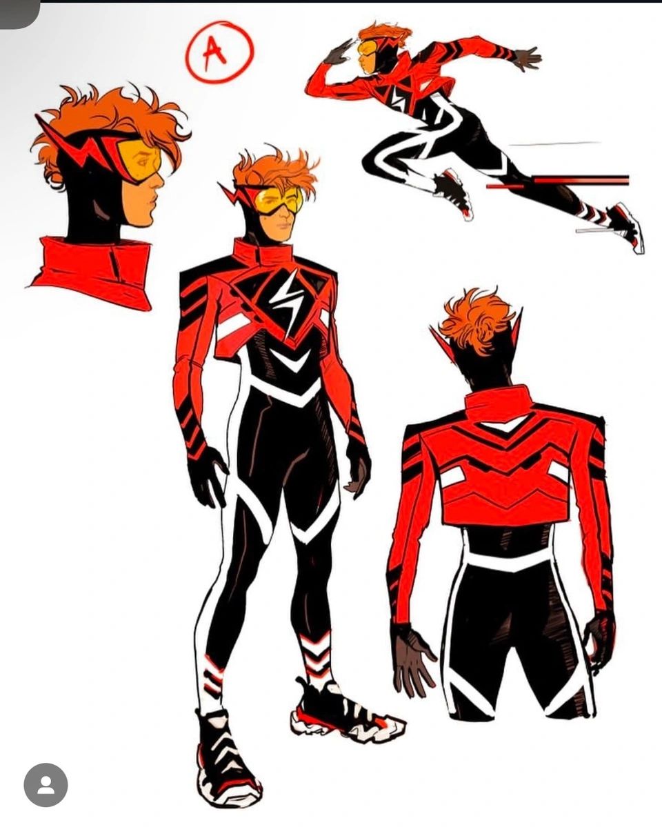 DC漫画预览】绝对闪电侠人设图_喵御宅_MFuns_兴趣至上的二次元社区, image size:800x999