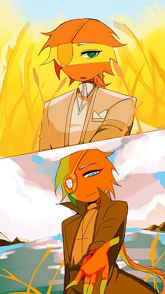 countryhumans,伊比利亚,西班牙,葡萄牙,国拟