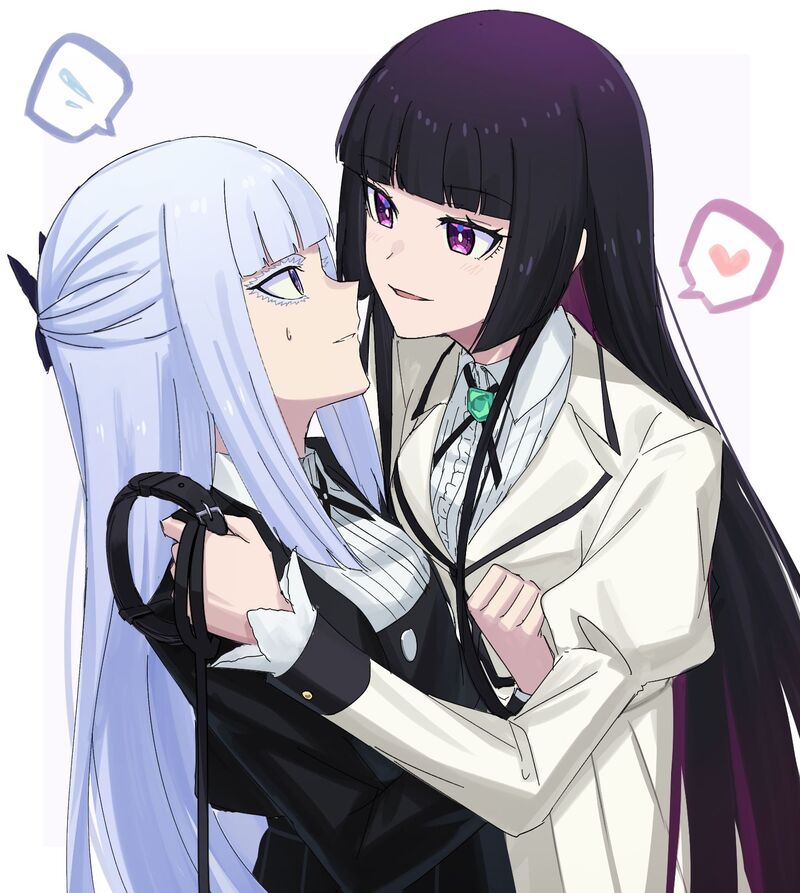 摇滚乃是淑女的爱好,摇滚乃淑女之嗜好,黑铁音羽,白矢环,美图,壁纸,绘画,动漫壁纸,动漫美图,二次元