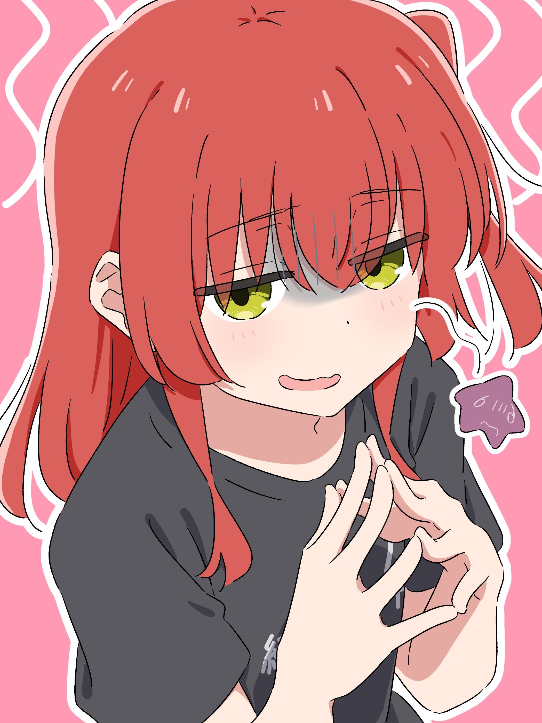 孤独摇滚,结束乐队,后藤一里,伊地知虹夏,山田凉,喜多郁代,美图,壁纸,绘画,二次元