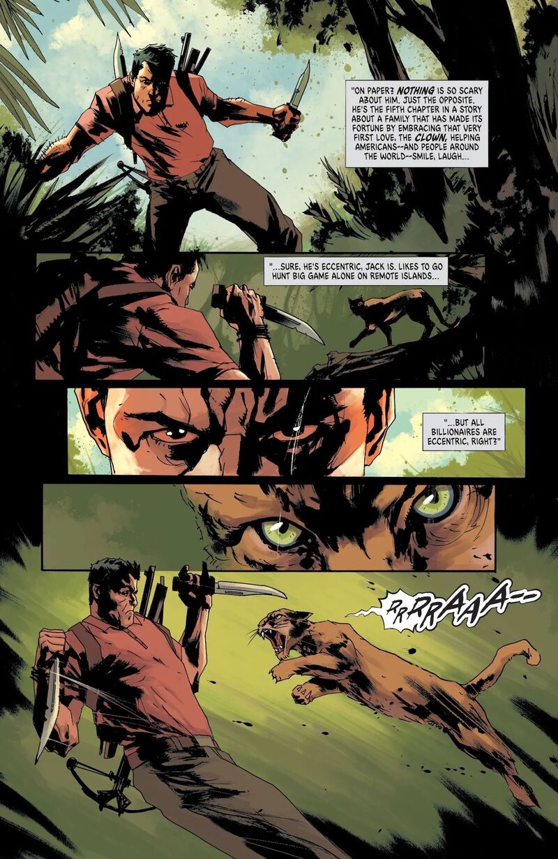 DC,DC漫画,美漫,漫画,动漫,超级英雄,绝对宇宙,绝对蝙蝠侠,小丑,绘画