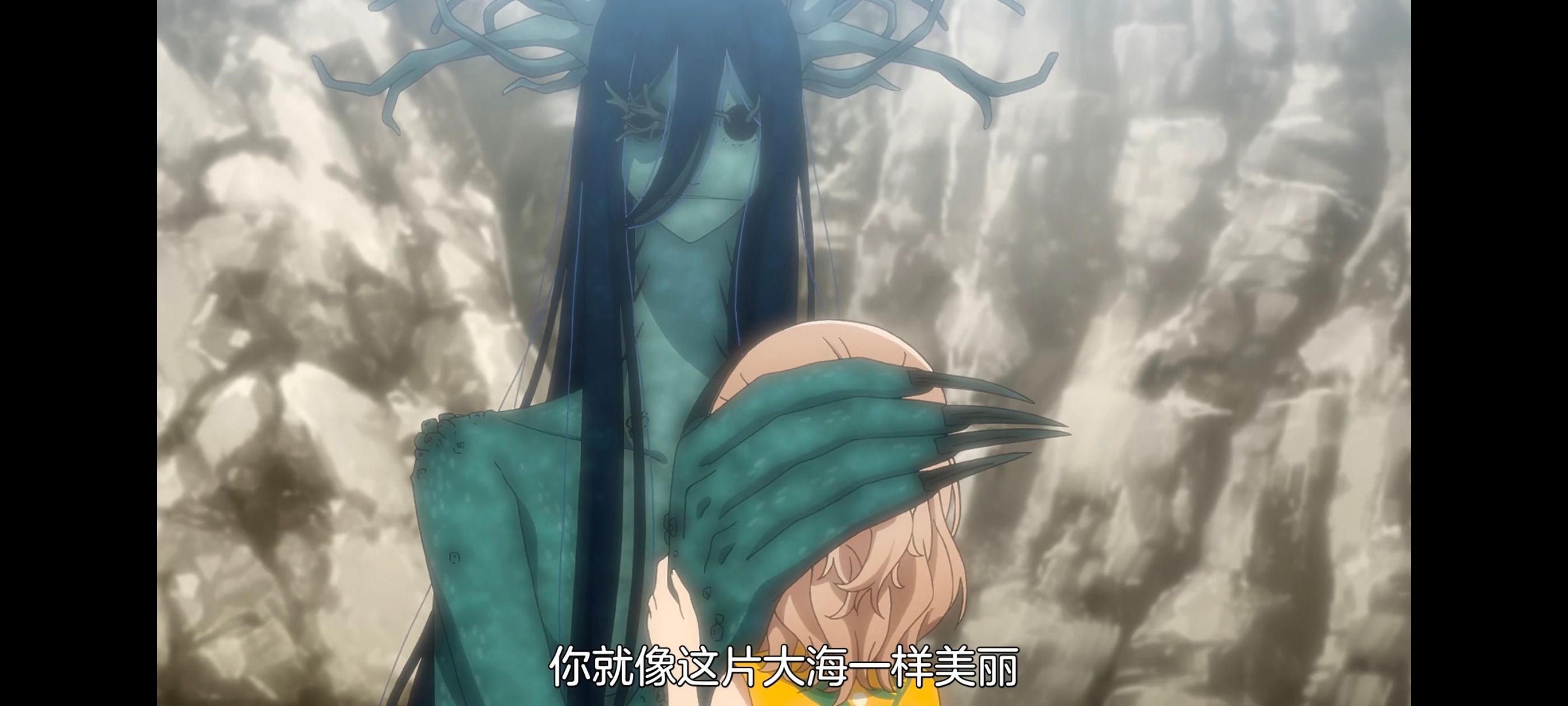 想吃掉我的非人少女,对我垂涎欲滴的非人少女,百合,百合动漫,番剧,动画,动漫,ACG