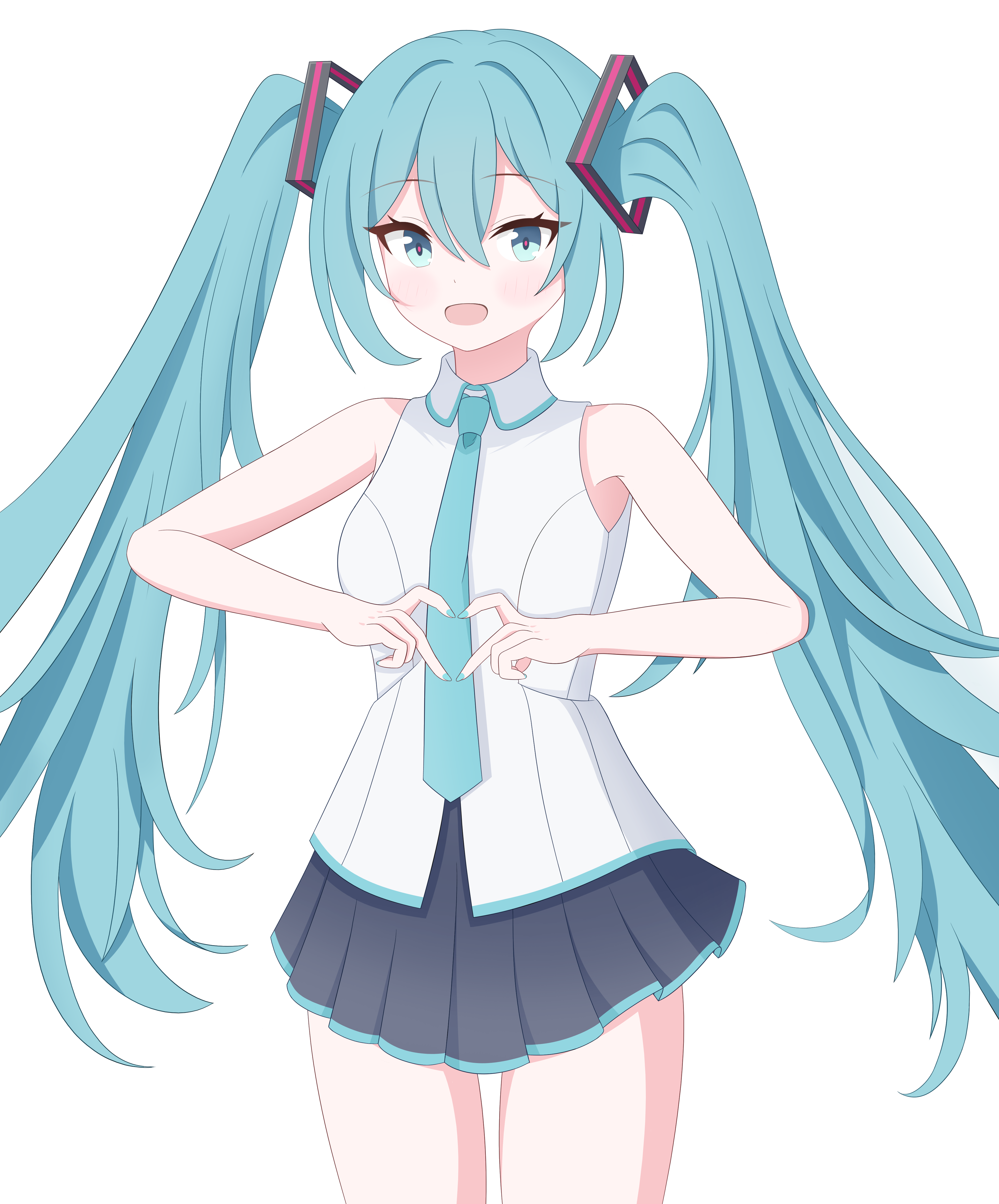 初音未来,绘画