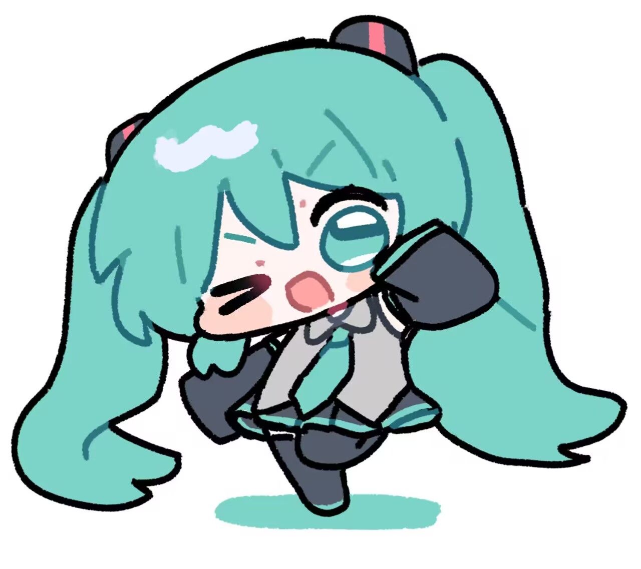 初音未来,表情包